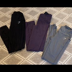 Gymshark & under armour leggings